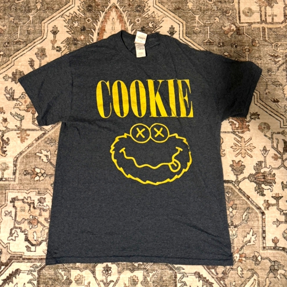 Parody Nirvana Sesame Street Graphic Tee